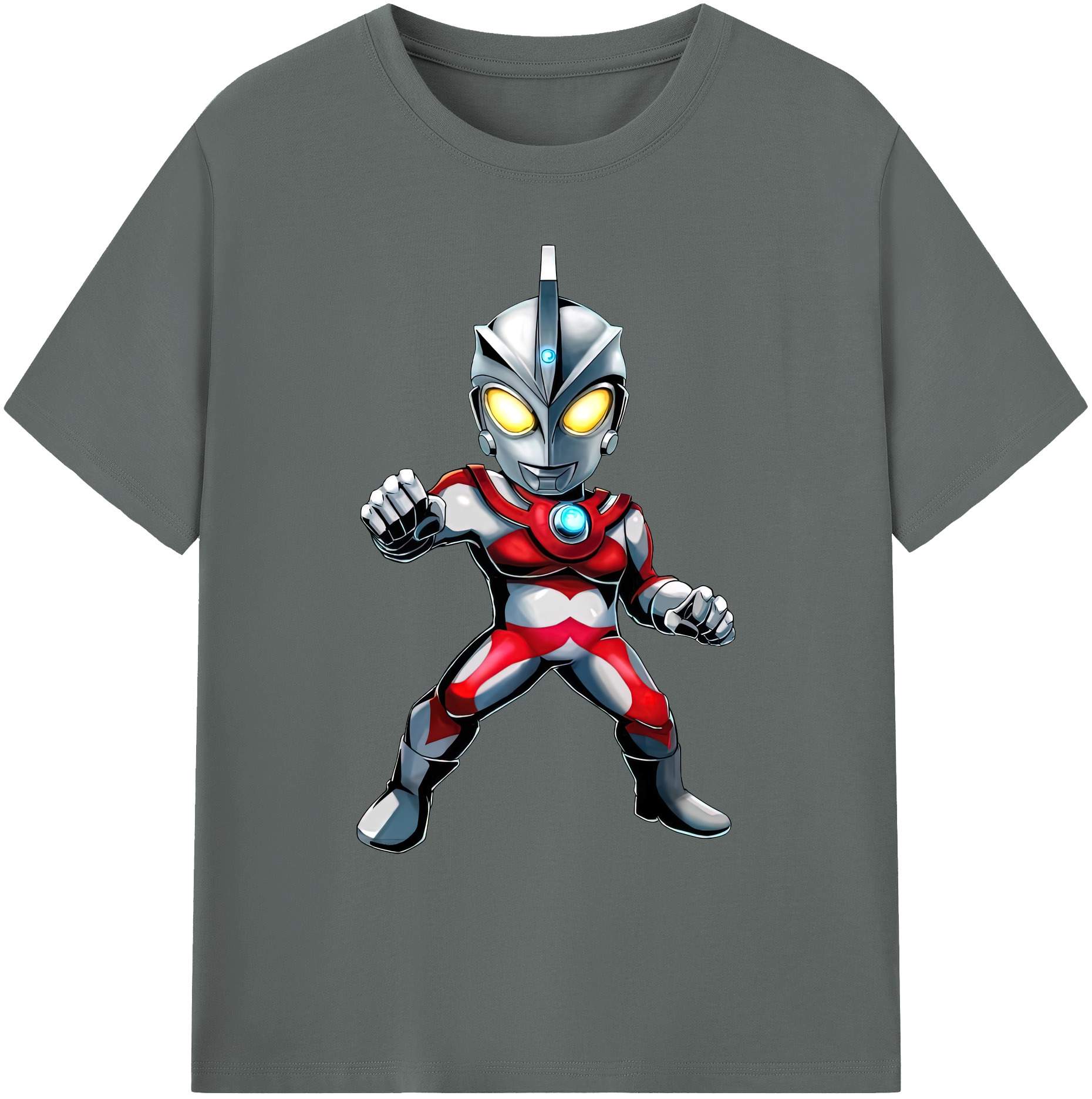 （画像用） ウルトラマン Ultraman 綿100％ メンズ半袖Tシャツ｜肌触りやわらか＆通気性